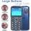 Lipa F70 Telefone Sénior 4G Preto