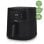 H.Koenig FRY840 Freidora de Aire con 5 Programas 4L 1300W Negra