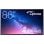 Optoma Premium Creative Touch Serie 5 de 86" Pantalla Interactiva Certificación Google EDLA Táctil