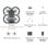 DJI Avata 4 Rotoren Quadrocopter 3840 x 2160 Pixel Schwarz, Grau