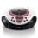 Lenco Scd-38 Usb Rose - Radio Fm Portable Avec Lecteur Cd Et Usb - Rose