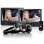 Lenco MES-415 Leitor DVD e USB Portátil com Dois Ecrãs 9" Preto