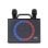 Prixton Partygo Karaoke Portátil RGB con 2 Micrófonos Bluetooth Luz Led