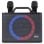 Prixton Partygo Karaoké Portable RGB avec 2 Microphones Bluetooth Lumière LED