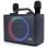 Prixton Partygo Karaoké Portable RGB avec 2 Microphones Bluetooth Lumière LED