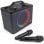 Prixton Partygo Karaoké Portable RGB avec 2 Microphones Bluetooth Lumière LED