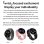 Karen M Ny20 Smartwatch Bluetooth 5.0 IP68 Rosa