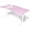Arozzi Arena Escritorio Gaming Blanca/Rosa