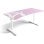 Arozzi Arena Escritorio Gaming Blanca/Rosa