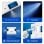 Liectroux YW509 Robot Limpa-vidros Branco