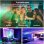 Kinsi BT Tira LED Bluetooth con Mando a Distancia 30m