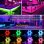 Kinsi BT Tira LED Bluetooth con Mando a Distancia 20m