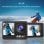 Kinsi H25R Cámara Deportiva 4K Wifi Táctil Doble Pantalla HD