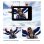 Kinsi H25R Cámara Deportiva 4K Wifi Táctil Doble Pantalla HD