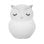Owl Candeeiro Infantil com Altifalante Bluetooth Coruja Branco