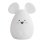 Mouse Candeeiro Infantil com Altifalante Bluetooth Rato Branco