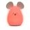 Mouse Candeeiro Infantil com Altifalante Bluetooth Rato Branco