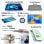 Oukitel OT5S 2024 12" IPS 2.4K 6/256GB 4G Bleu