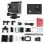 Kinsi H23RT Cámara Deportiva 4K Wifi Doble Pantalla HD Negra