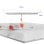 Jandei Pack X4 Painel LED 60x60cm 48W Branco Frio 6000k 3900 Lm