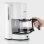 Severin Ka 4816 Cafetera de Goteo Jarra de Cristal 1L 1000 W Blanco