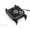 Alphacool CORE 1 Aurora Black Bloque de Agua para CPU Negro