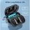 Klack Tws-x13 Auriculares Deportivos Bluetooth con Micrófono Negros