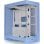 Boîtier Thermaltake Cte E600 Mx Hydrangea Blue Argb Atx 2xUSB 3.0 sans source bleue