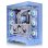 Boîtier Thermaltake Cte E600 Mx Hydrangea Blue Argb Atx 2xUSB 3.0 sans source bleue