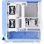 Thermaltake Ceres 330 TG Hydrangea Blue Mid Tower ATX Cristal Templado USB-C Azul