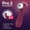 Satisfyer Pro 2 Generation 3 Succionador con Tecnología Liquid Air Rojo
