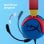 HyperX Cloud Mini Auriculares Gaming para Niños 85db Multicolor