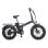 Youin Texas Black V3 Vélo électrique tout-terrain urbain Fat Wheels 20" pliable noir
