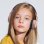 Kinsi Bobo-1 Auriculares Infantiles con Cable/Inalámbrico con Ranura para Insertar Tarjeta TF Rosas
