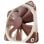Noctua NF-F12 PWM Ventoinha Suplementar 120mm Castanha