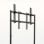 TooQ iDreams Soporte de Suelo con Ruedas para TV 86" VESA 600x400 Max 80Kg Negro