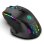 Kinsi BM520 Ratón Óptico Gaming Inalámbrico 2.4G RGB 32000DPI Negro