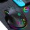 Kinsi BM520 Ratón Óptico Gaming Inalámbrico 2.4G RGB 32000DPI Blanco