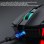 Kinsi BM520 Ratón Óptico Gaming Inalámbrico 2.4G RGB 32000DPI Blanco
