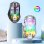 Kinsi BM530 Ratón Óptico Gaming Inalámbrico RGB 3600DPI Transparente Blanco