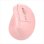 Kinsi H5 Ratón Óptico Inalámbrico de Oficina Ergonómico 4000DPI Rosa