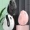 Kinsi H5 Ratón Óptico Inalámbrico de Oficina Ergonómico 4000DPI Rosa