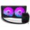 NOX Hummer X-240 LCD Flüssigkeitskühlung 2 RGB Lüfter 240mm Kupferbasis