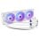 Nox Hummer X-360 LCD Kit Refrigeración Líquida 360mm Blanco