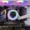 Nox Hummer X-360 LCD Kit Refrigeración Líquida 360mm Blanco