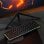 Membrane pour clavier de jeu Krom Kalista RGB noir