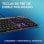 Logitech G915 X Teclado Mecánico Gaming GL Tactile PBT Negro