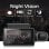 Klack Cámara de Salpicadero DVR Dashcam con Doble Lente para Coche