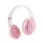 Kinsi B39M Auriculares Inalámbricos Bluetooth RGB Rosas