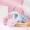 Kinsi B39M Auriculares Inalámbricos Bluetooth RGB Rosas